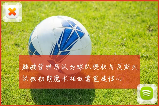 鹈鹕管理层认为球队现状与莫斯利执教初期魔术相似需重建信心